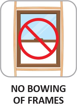 No Bowing of Frames
